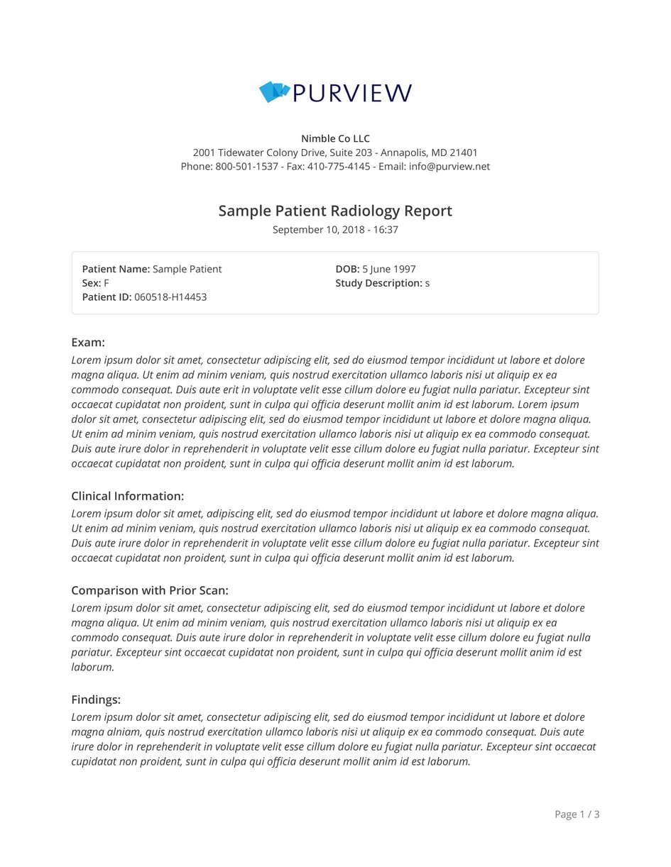 Radiology Reports with Key Images Improve Communication